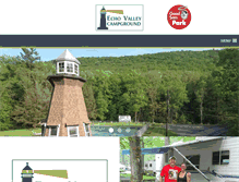 Tablet Screenshot of echovalleycamp.com